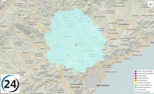 Terremoto de 2,7 grados sacude el Vallès Occidental en Barcelona durante la madrugada.