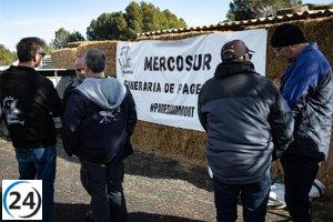 Cortes en la AP-7 y C-16 por reparaciones tras protestas del sector agrícola.