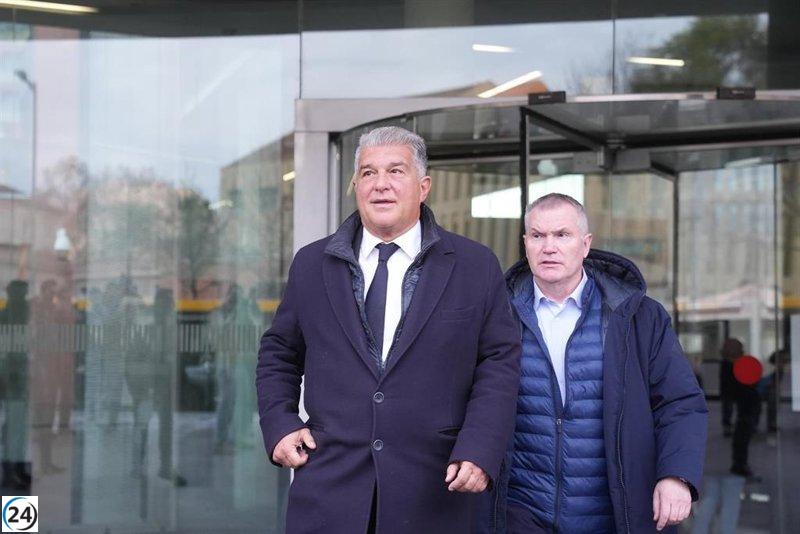 Laporta afirma que el caso de la inversora de 2016 fue un 