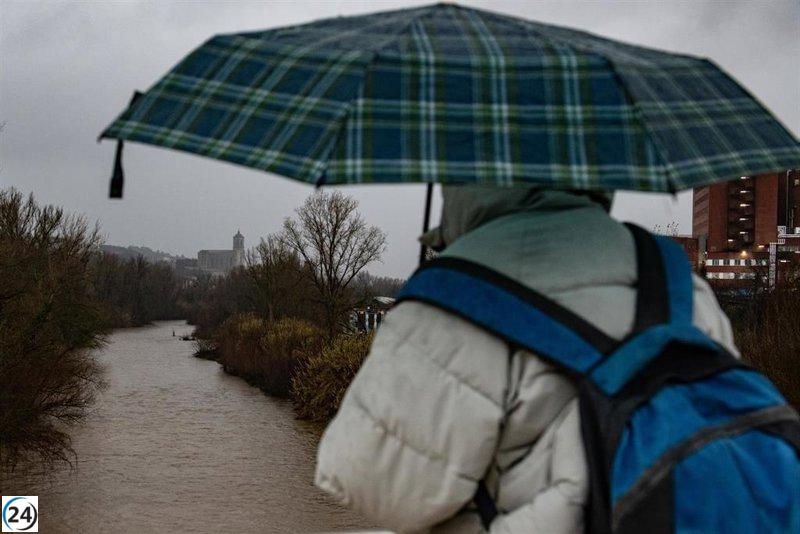 El 112 registra 72 alertas en Catalunya ante el fenómeno de lluvias y nevadas del sábado.