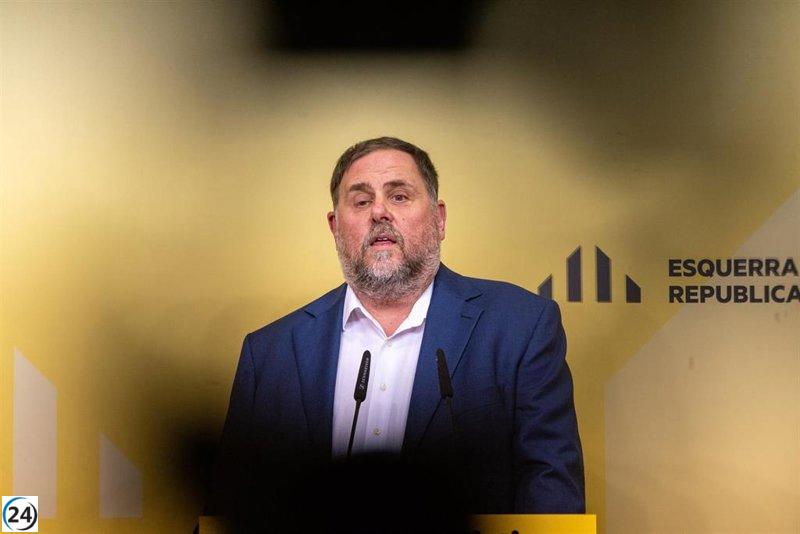 Junqueras reprocha a quienes enseñan sobre gestión tras los fallos en el servicio de Rodalies.