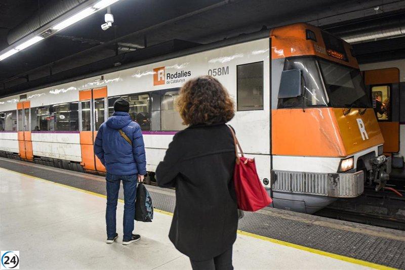 Semaf propone suspender Rodalies en áreas con peligro de deslizamientos.