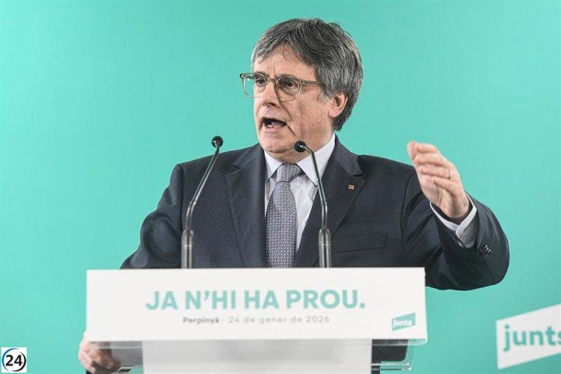 Puigdemont exige la destitución de Paneque y llama a la acción para superar la 