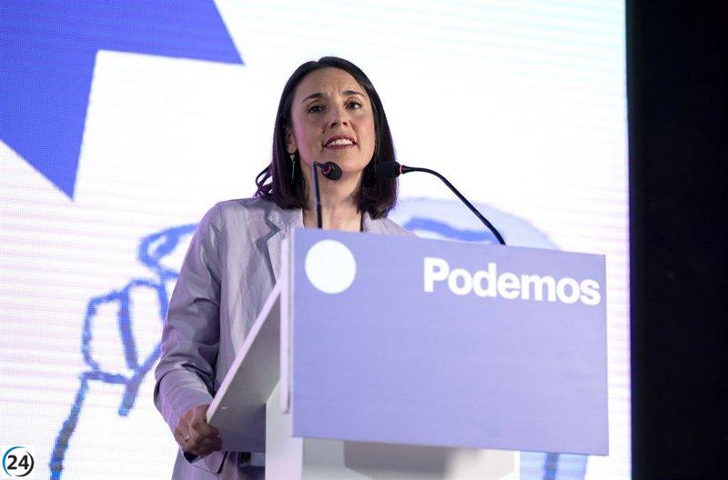 Montero de Podemos destaca beneficios en el acuerdo con el PSOE para la regularización de migrantes.