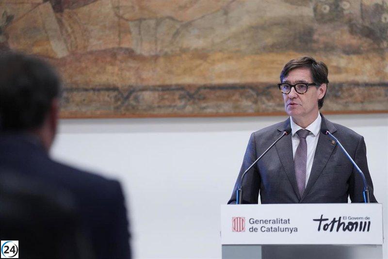 Salvador Illa retoma sus funciones el lunes de manera gradual.