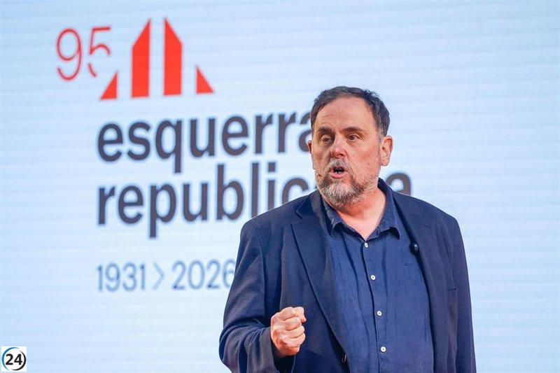 Junqueras llama al PSC a proponer soluciones si no logra persuadir al PSOE sobre el IRPF.