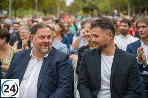 Junqueras desestima la coalición de Rufián: 