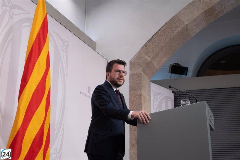 Aragonès promueve debates con partidos y ciudadanía sobre el acuerdo de claridad tras las elecciones.