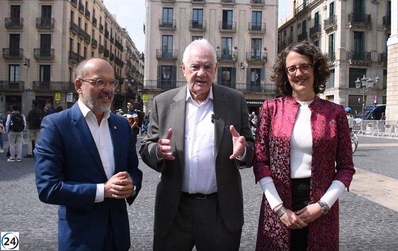 Maragall (ERC) contará con Campuzano y Verge en su lista electoral para las municipales de Barcelona.