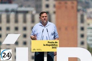 Junqueras (ERC) destaca a Cataluña como líder en la defensa de la democracia.