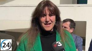 Borràs acusa a la Mesa de vulnerar sus derechos.