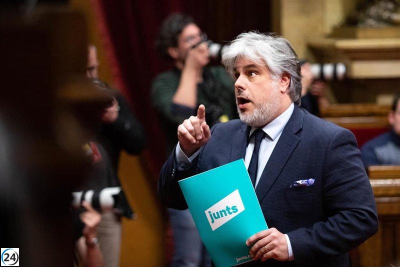 Junts tomará la iniciativa en el Parlament si el Govern no presenta un decreto de sequía.