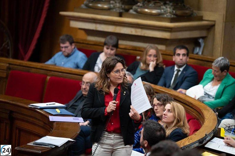 Vilagrà critica a Junts por centrarse en la independencia y no presentar propuestas.