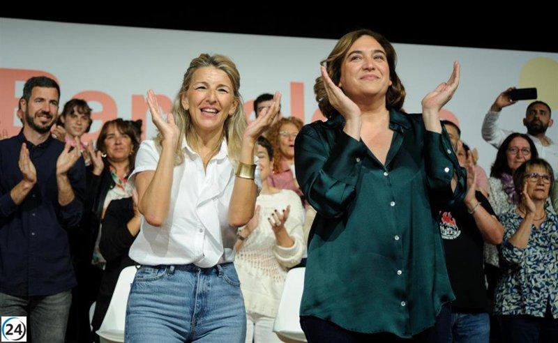 Colau sorprendida de que el PSC piense en pactar con Junts en Barcelona.