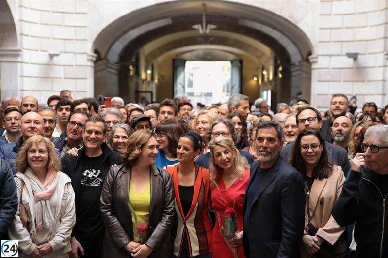 Colau afirma que este Sant Jordi es más necesario que nunca.