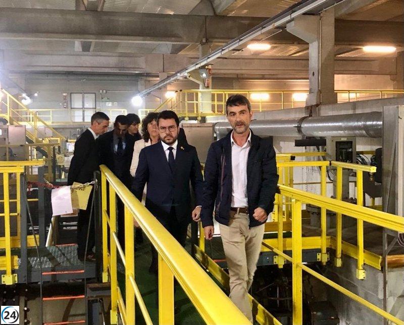 Aragonès propone enfrentar la sequía junto a la CHE tras la propuesta en el Segre.
