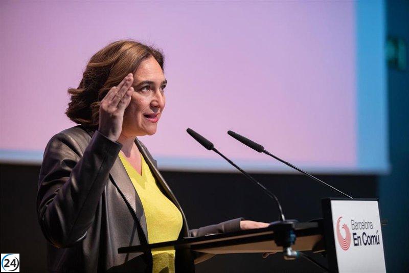 Colau pospone agenda al confirmar positivo por Covid.