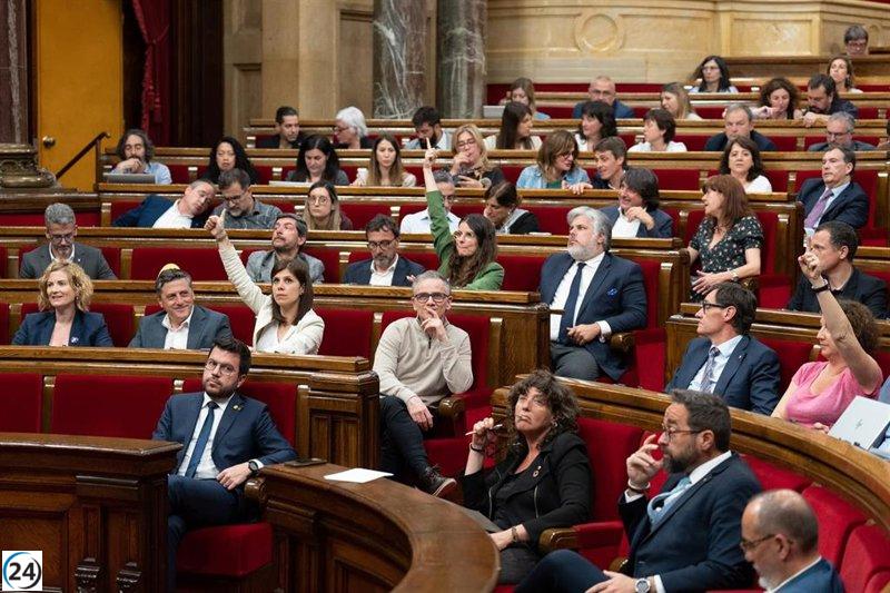 El Parlament aprueba sanciones por sequía con retraso en la convocatoria de ayudas.