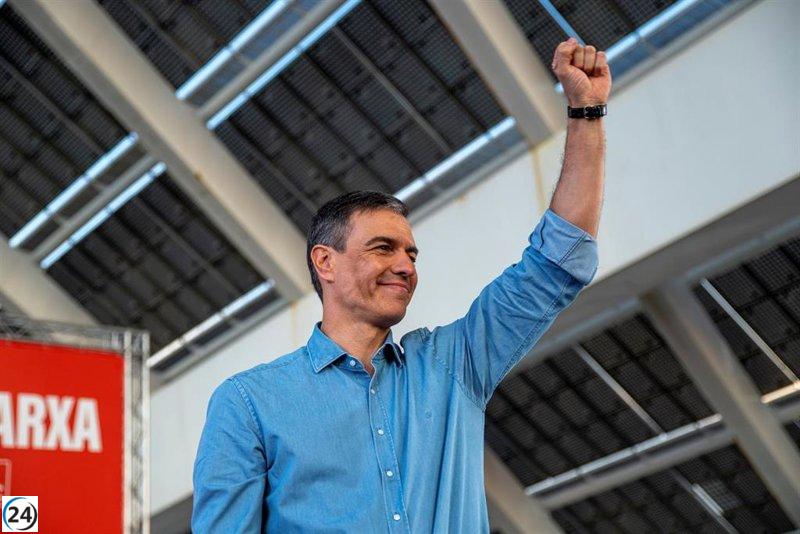Pedro Sánchez finalizará la campaña en Catalunya con actos en Lleida, Tarragona y Barcelona.