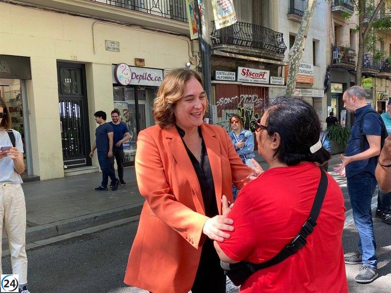 Colau demanda al Gobierno urgencia en licitación de obras para Rodalies.