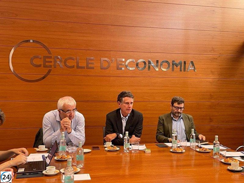 Felipe VI, Sánchez y Aragonès asisten a la Reunió del Cercle d'Economia sin coincidir.