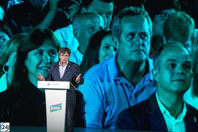 Candidatos de Junts recibirán apoyo de Borràs, Turull y Puigdemont en campaña por Cataluña.