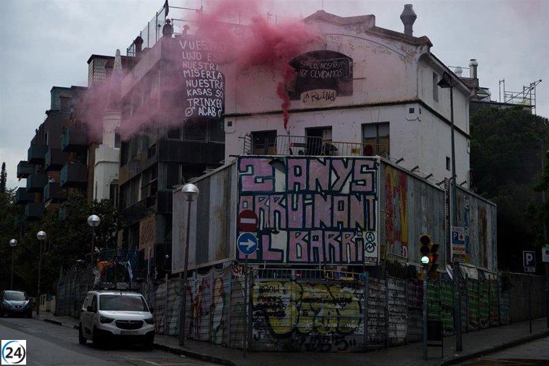 Juez rechaza desalojo cautelar de Sareb en la Ruïna de la Bonanova de Barcelona.