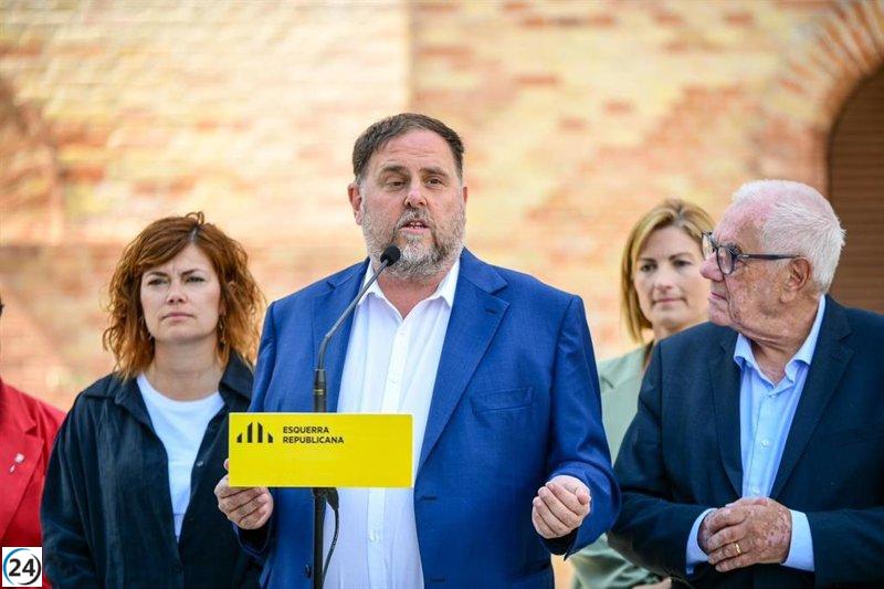Junqueras (ERC) afirma que Bildu ha ayudado al proceso de paz con las renuncias de exetarras.