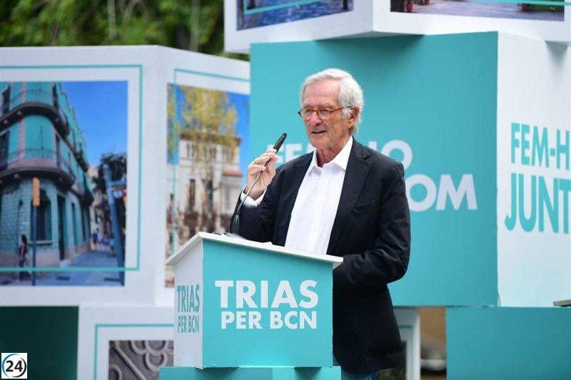 Trias (Junts) pide voto útil contra Ada Colau.