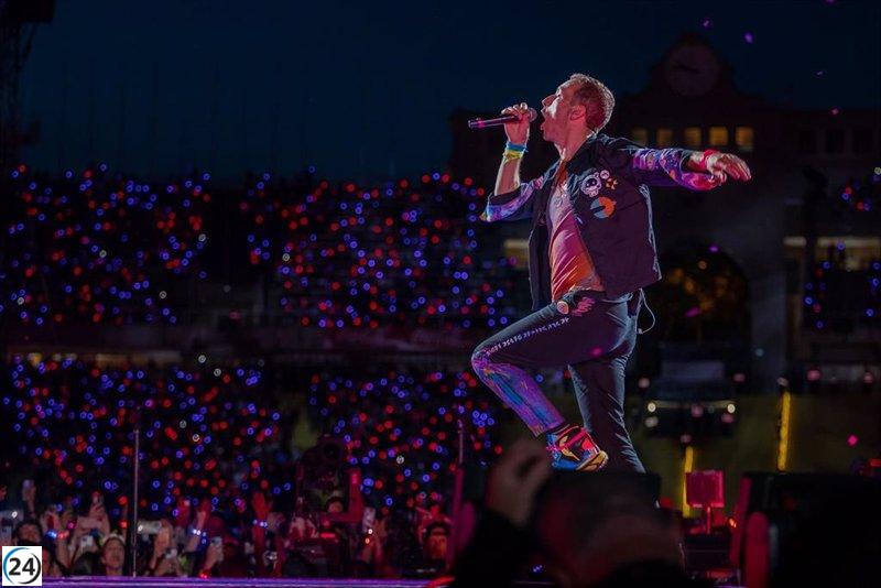 Coldplay triunfa en Barcelona con 55.000 fans en su primer concierto en el Estadi Olímpic.