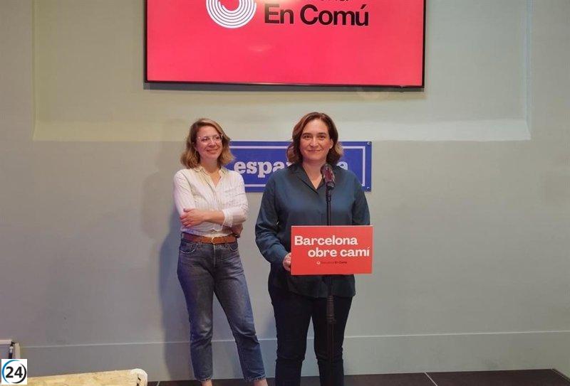 Colau asegura que PSC y Junts no aplicarán la Ley de Vivienda como BComú