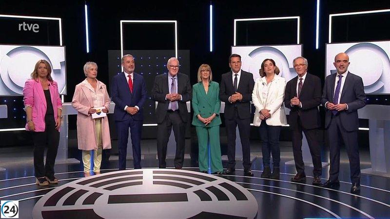 Alcaldables de Barcelona cierran campaña con miras a pactos postelectorales.