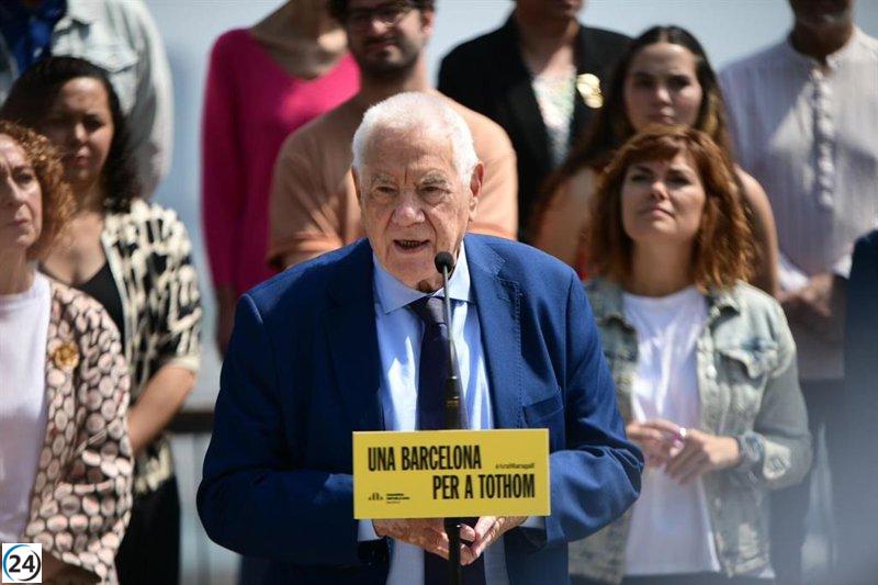 Maragall (ERC) censura la presencia de Sánchez y Díaz en Barcelona junto a PSC y BComú.