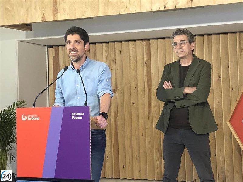 Martí (BComú) exige un gobierno de izquierda frente a la abrupta inclinación hacia la derecha.