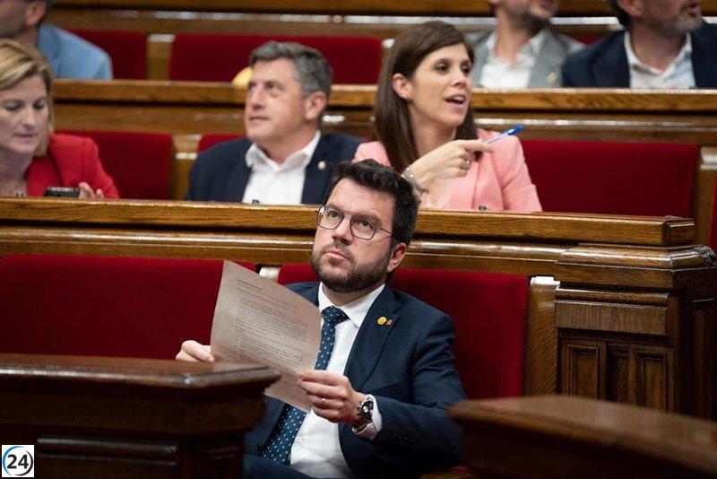 Aragonès dice que el frente común necesita políticas concretas.