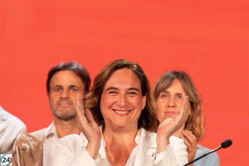 Colau propone un gobierno de coalición en Barcelona con Maragall y Collboni.