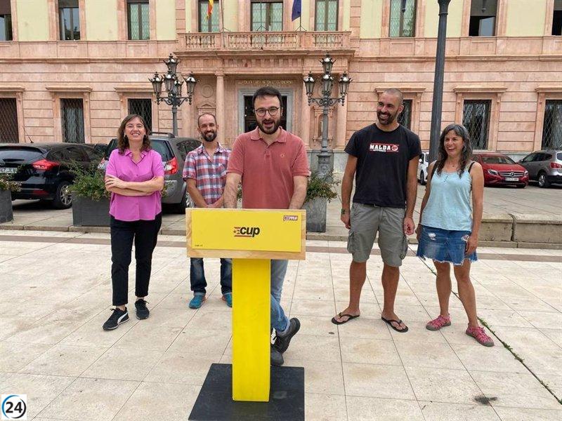 Botran (CUP) condiciona acuerdos a la autodeterminación.