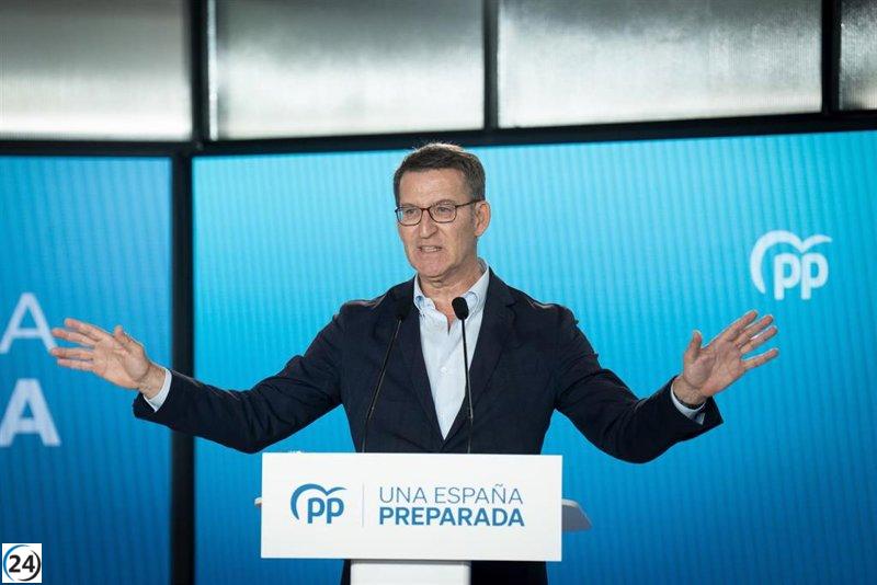 Feijóo se compromete a mantener las nucleares y establecer regulador del agua a nivel nacional.