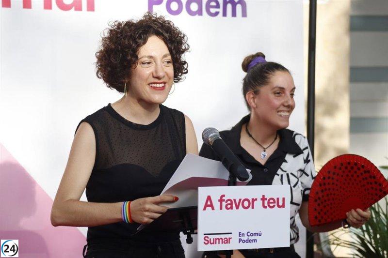 Vidal (comuns) afirma que Feijóo (PP) teme más debatir con Yolanda Díaz que con Sánchez.