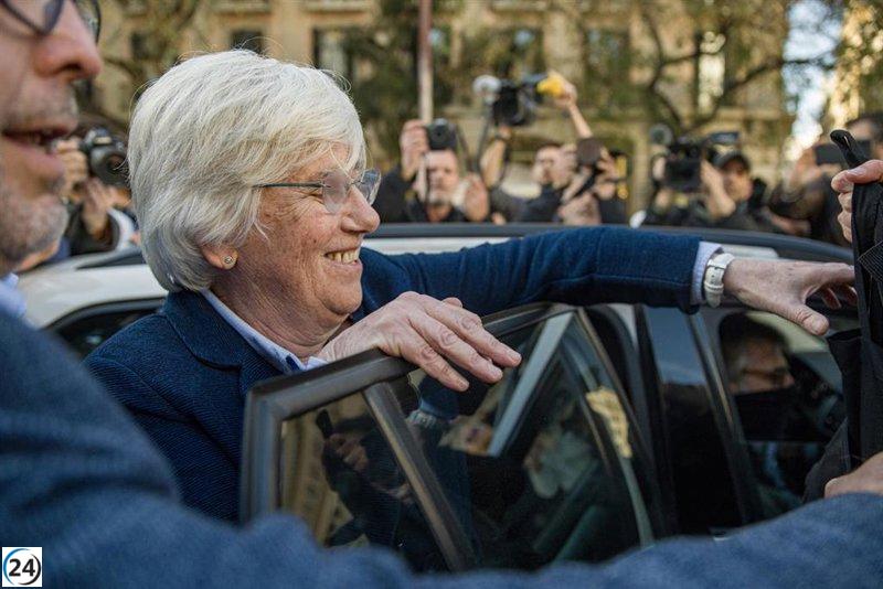 La eurodiputada Clara Ponsatí (Junts) asegura: 
