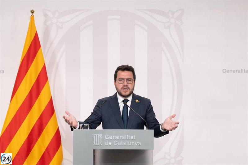 Aragonès afirma que hay contactos preliminares con Junts para encontrar una postura común después del 23J.