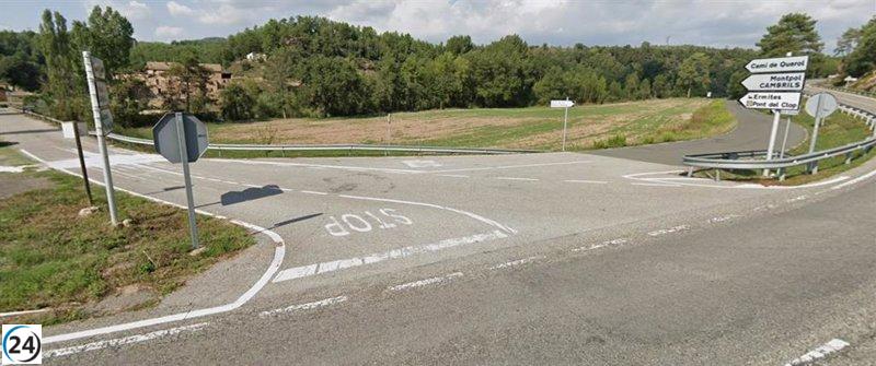 El Govern anuncia licitación para mejorar cruce en C-26 en Castellar de la Ribera (Lleida)