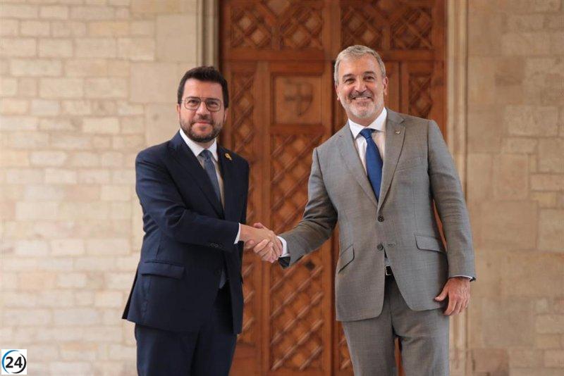 Aragonès y Collboni impulsarán la comisión Generalitat-Barcelona el 20 de octubre