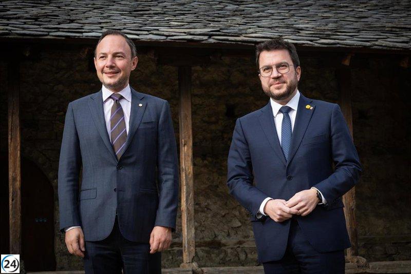 El jefe de Gobierno de Andorra se encontrará con Pere Aragonès el 5 de septiembre
