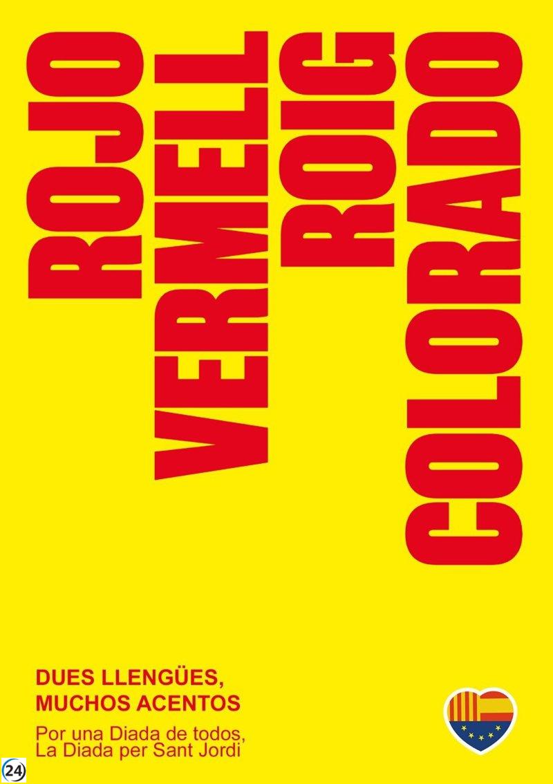 Cs lamenta que el cartel de la Diada no represente la diversidad lingüística de Cataluña.