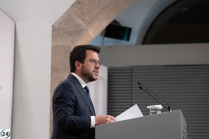 Aragonès muestra solidaridad con Marruecos y activa ayuda humanitaria del Govern