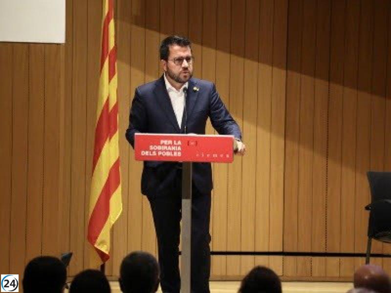 Aragonès: La solución del conflicto catalán pasa inexorablemente por una votación.