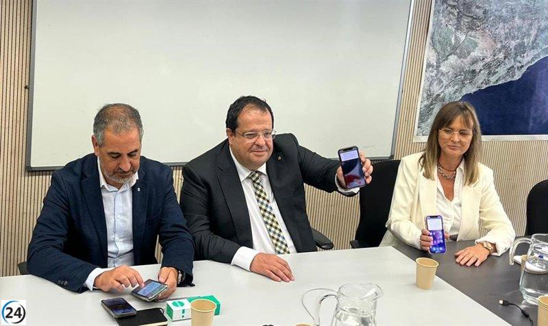 Elena aplaude la prueba de alertas móviles de Protecció Civil como un logro significativo