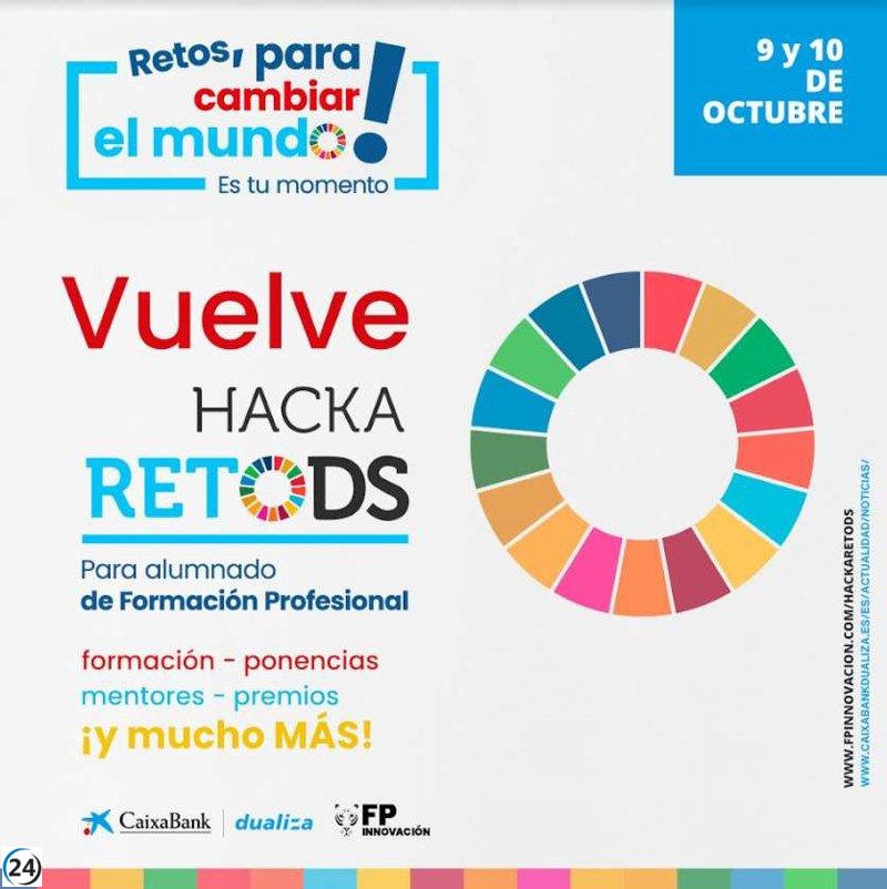 Estudiantes de FP desafían los ODS en hackathon organizado por CaixaBank y FPInnovación