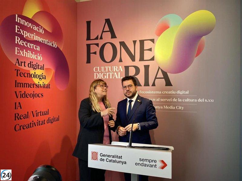 Barcelona se prepara para un nuevo y emocionante centro cultural digital en la histórica Foneria gracias a la iniciativa de Aragonès. ¡Disponible en 2027!